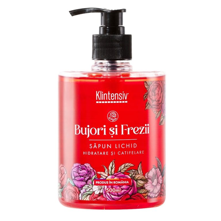Sapun Lichid 500ml Bujori Si Frezii Klintensiv