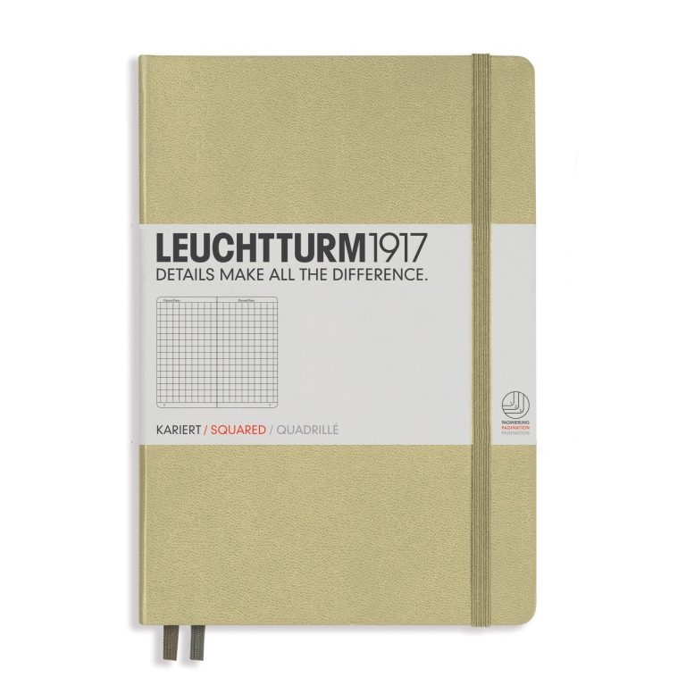 Caiet A5 Aritmetica Coperta Rigida Nisipiu Leuchtturm