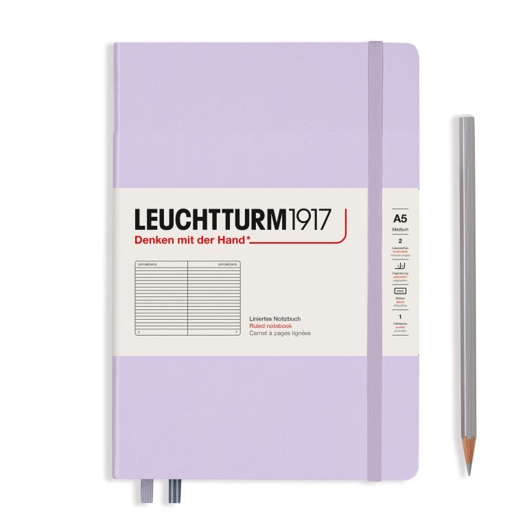 Caiet A5 Dictando Coperta Rigida Lila Leuchtturm