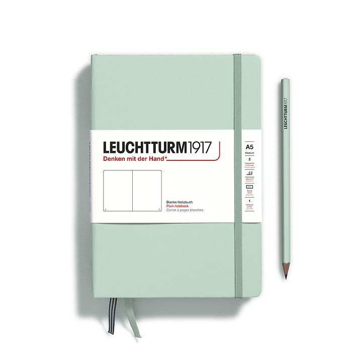 Caiet A5 Velin Coperta Rigida Verde Menta Leuchtturm