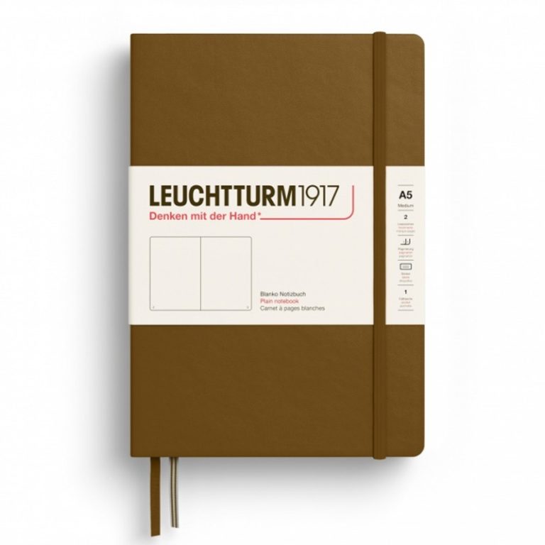 Caiet A5 Velin Coperta Rigida Maro Scortisoara Leuchtturm