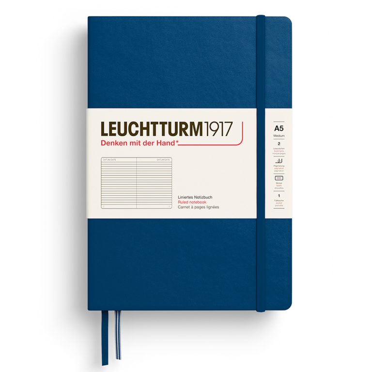Caiet A5 Dictando Coperta Rigida Indigo Leuchtturm