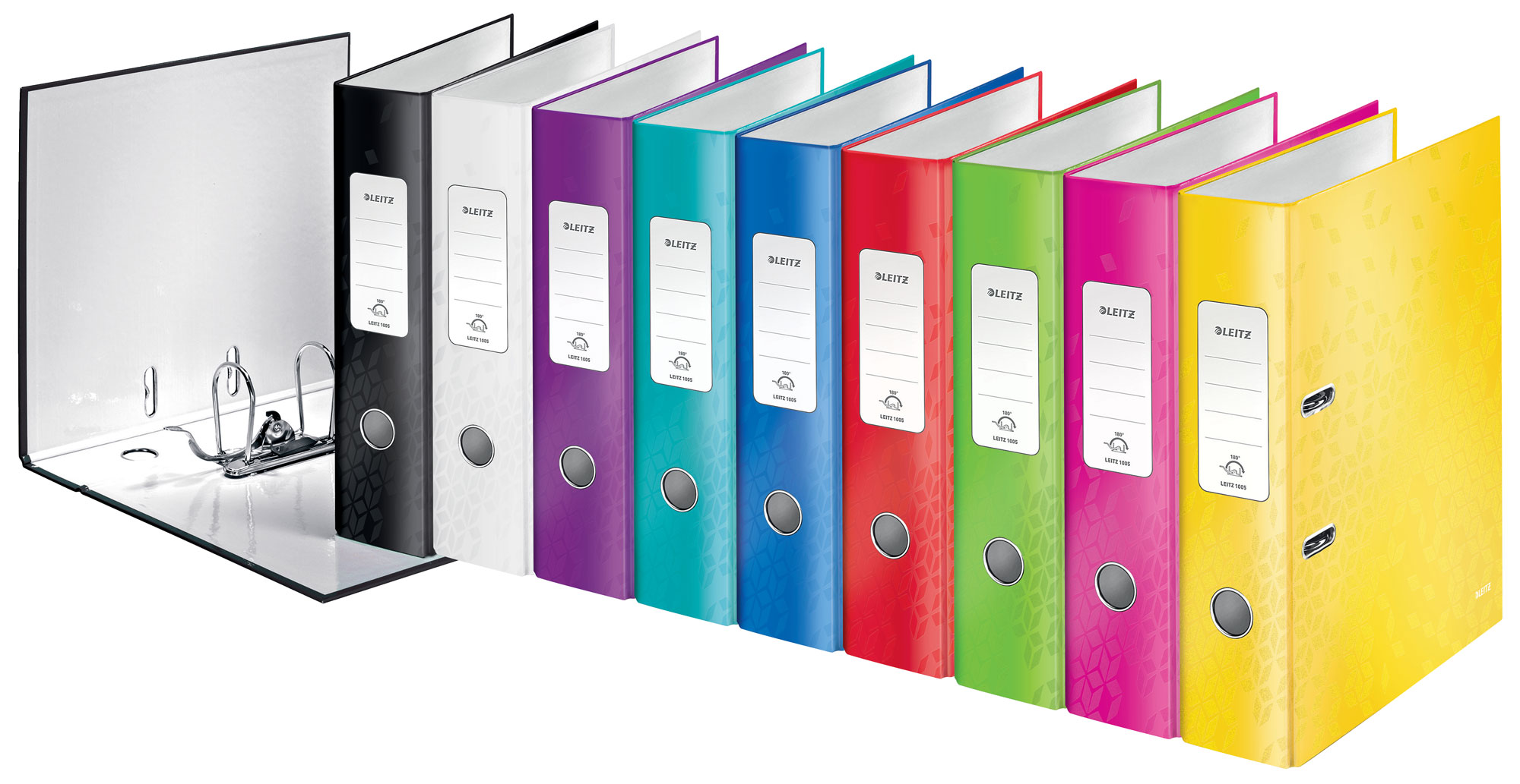 Biblioraft Plastifiat 8cm 180 Grade Rosu Wow Leitz