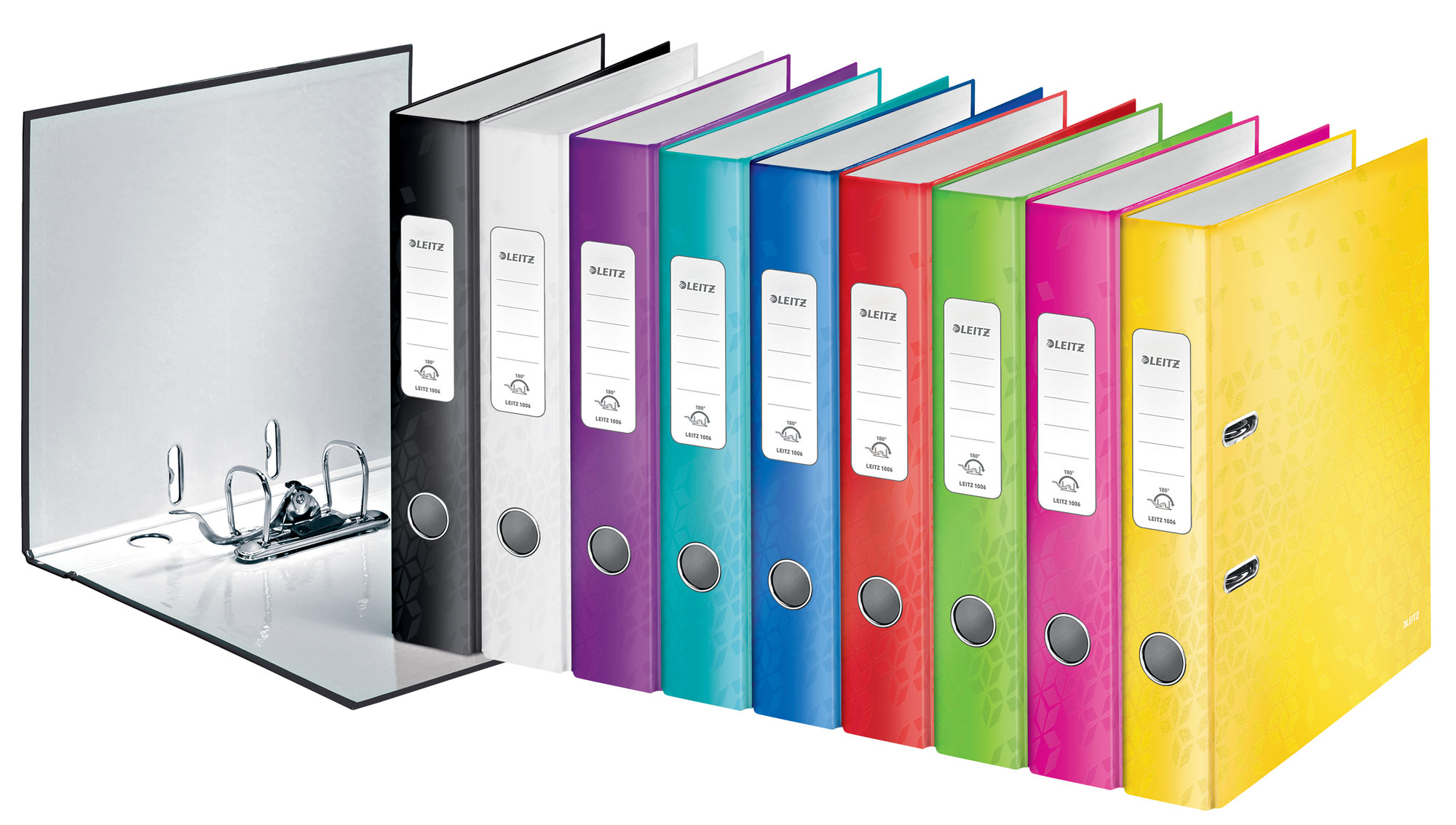 Biblioraft Plastifiat 5.2cm 180 Grade Rosu Wow Leitz