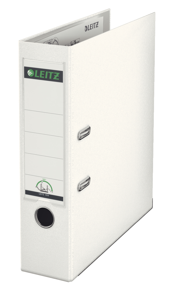 Biblioraft Plastifiat 8cm 180Grade Alb Leitz