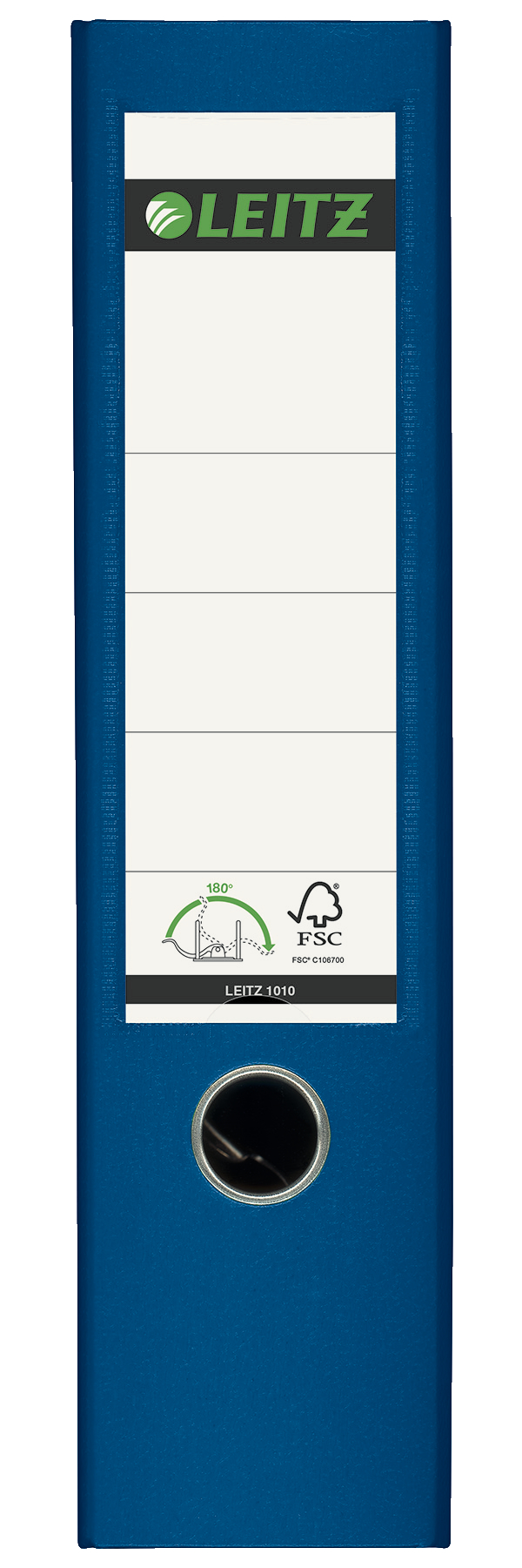 Biblioraft Plastifiat 8cm 180Grade Albastru Leitz