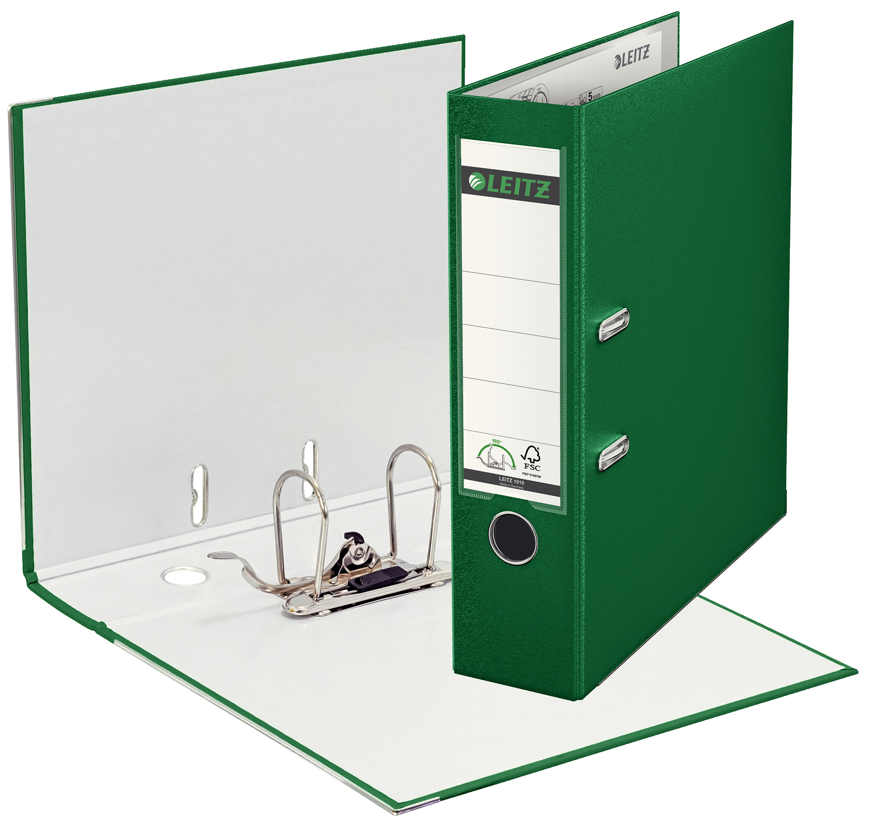 Biblioraft Plastifiat 8cm 180Grade Verde Leitz