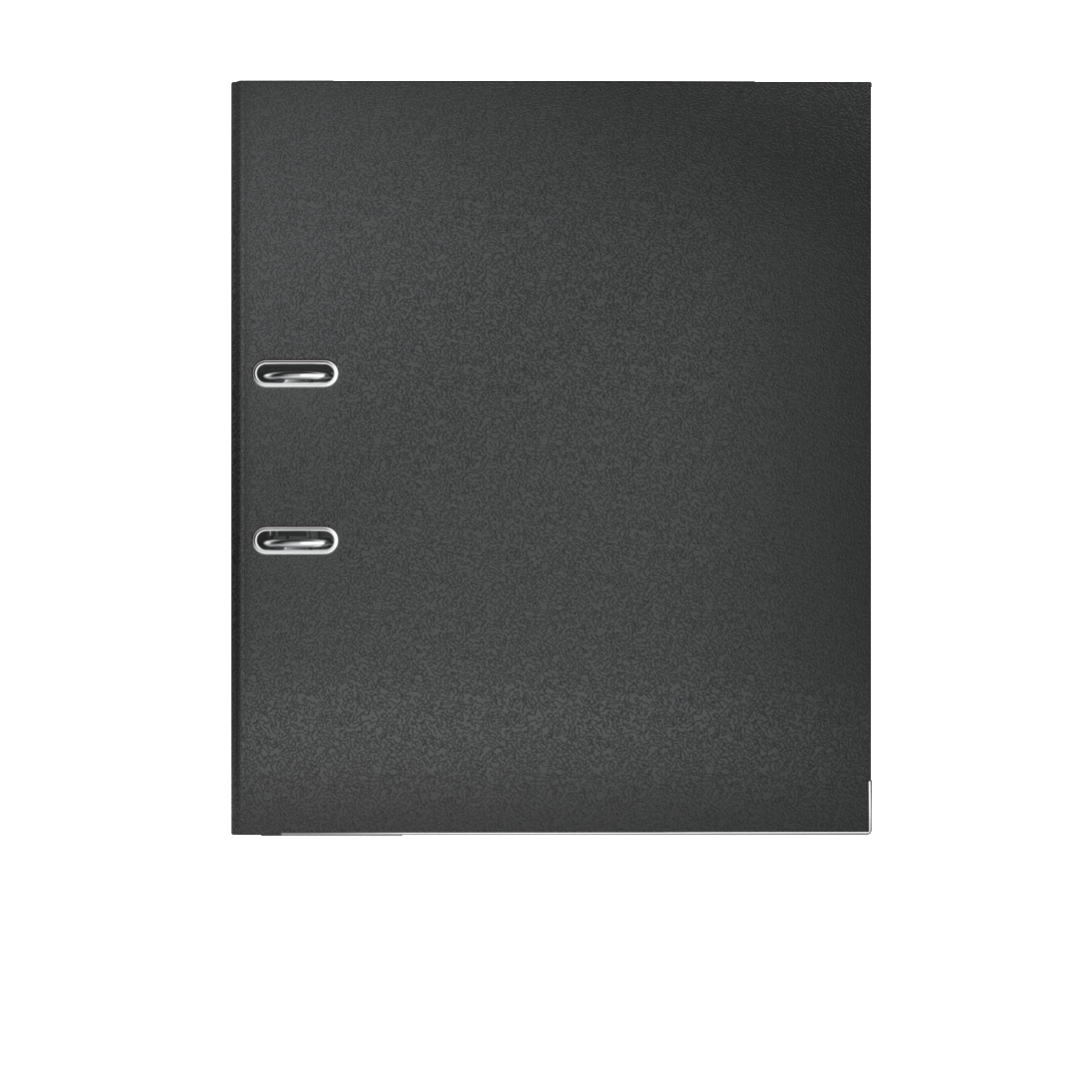 Biblioraft Plastifiat 8cm 180Grade Negru Leitz