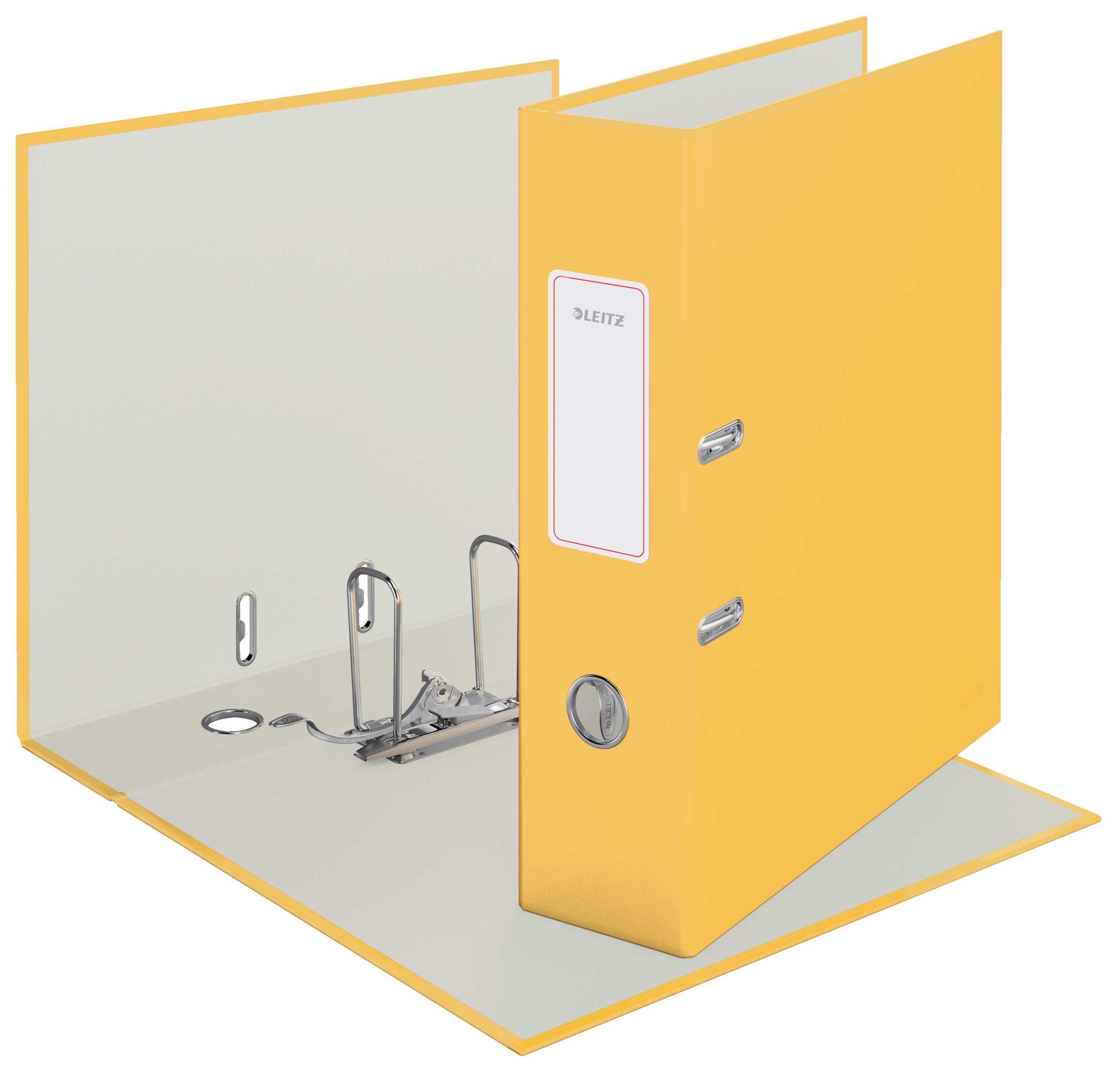 Biblioraft Plastifiat 8cm 180Grade Galben Chihlimbar Cosy Leitz