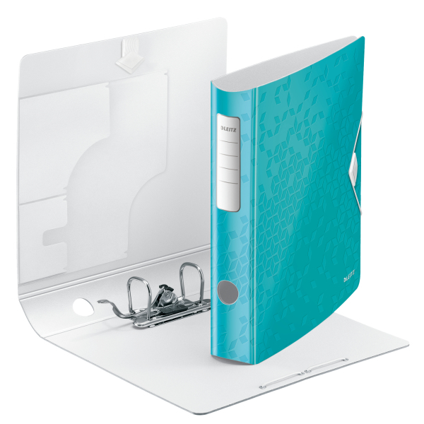 Biblioraft Plastifiat 6.5cm 180Grade Turcoaz Active Wow Leitz