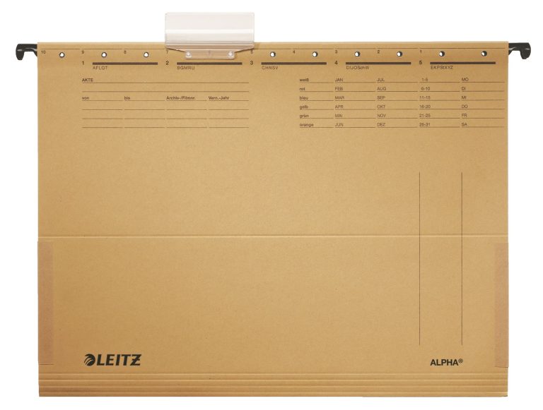 Dosar Suspendabil Cu Burduf Natur Alpha Leitz