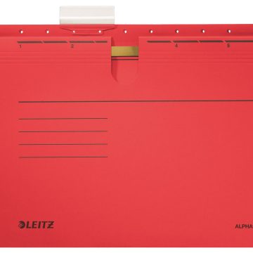 Dosar Suspendabil Cu Sina Rosu Alpha Leitz