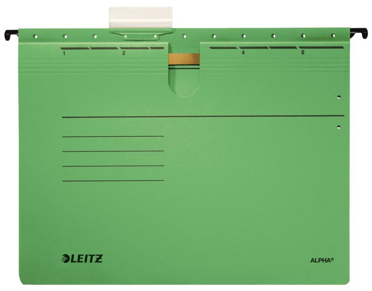 Dosar Suspendabil Cu Sina Verde Alpha Leitz