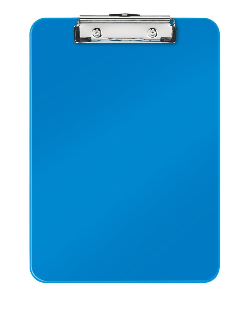 Clipboard Simplu Albastru Metalizat Wow Leitz