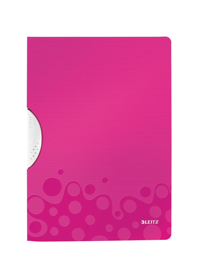 Dosar Plastic Cu Clip Roz Metalizat Colorclip Wow Leitz