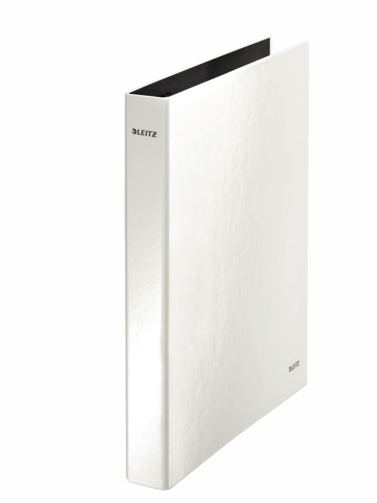Caiet Mecanic A4 4 Inele 25mm/40mm Alb Metalizat Wow Leitz