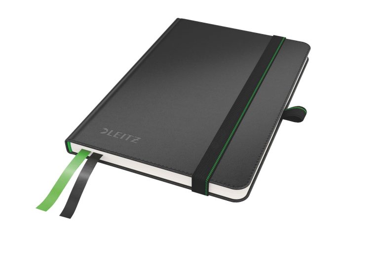 Caiet Birou A6 Aritmetica Negru Complete Leitz