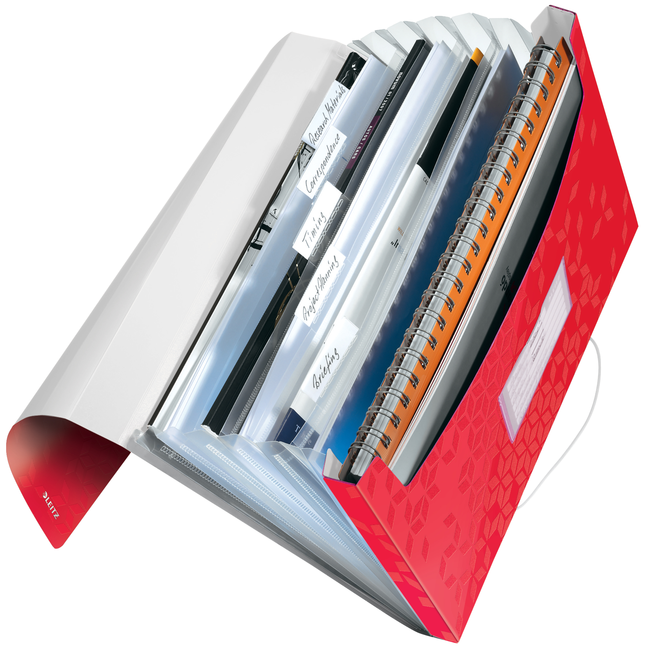 Mapa Plastic 6 Compartimente Rosie Tip Proiect Wow Leitz