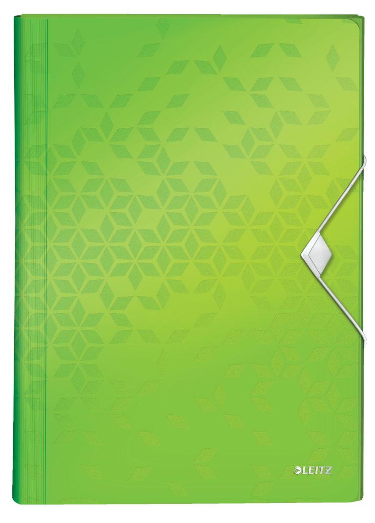 Mapa Plastic 6 Compartimente Verde Tip Proiect Wow Leitz