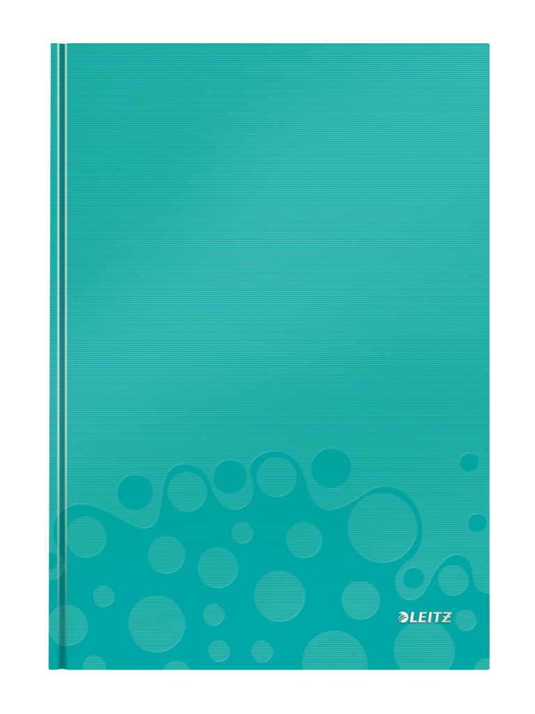 Caiet Birou A4 Dictando Turcoaz Coperta Carton Wow Leitz