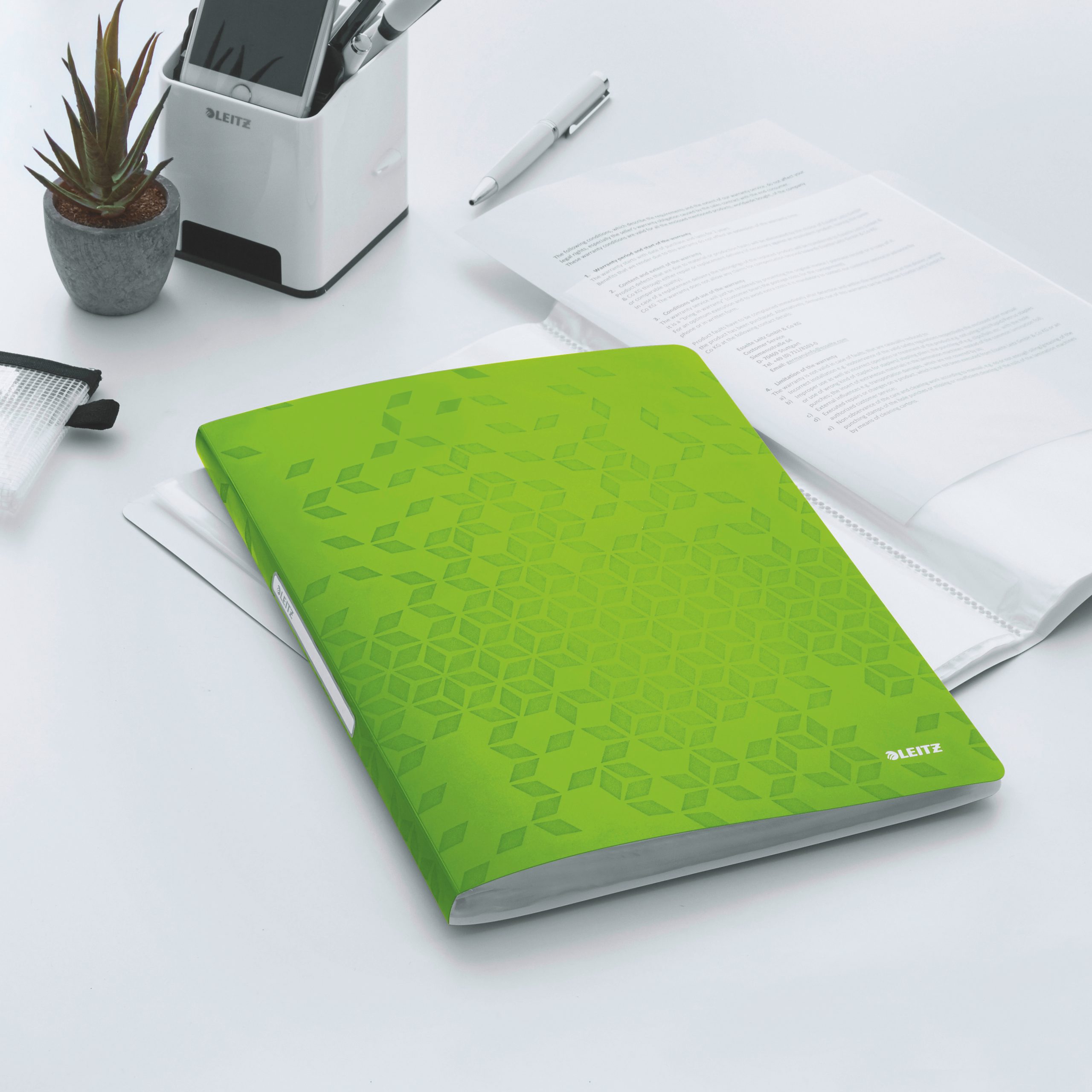 Mapa Prezentare 40 Folii Verde Wow Leitz