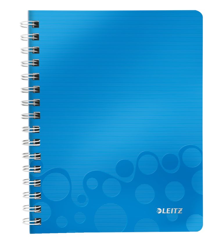 Caiet Birou Spira A5 Aritmetica Albastru Coperta Pp Wow Leitz