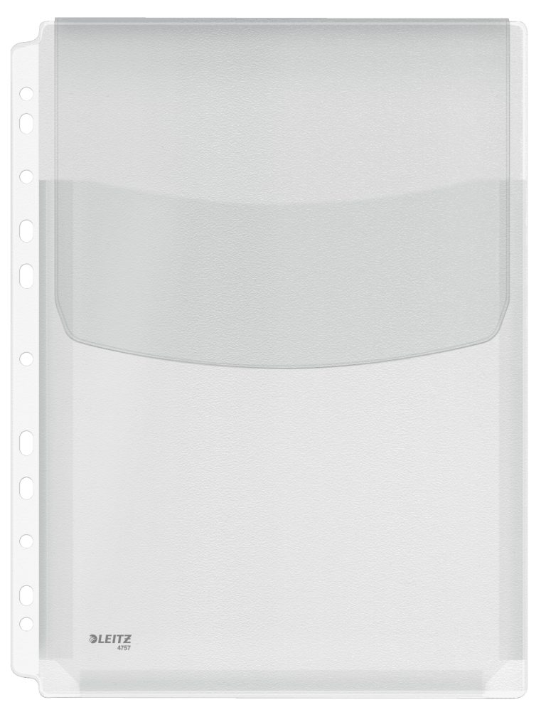 Folie Protectie A4 Cu Clapa 5/Set Jumbo Leitz