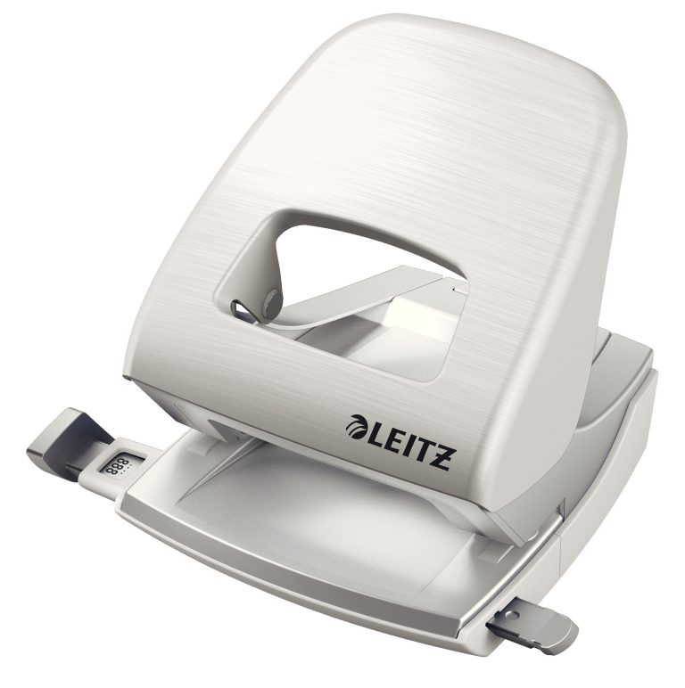 Perforator 30 Coli Model 5006 Metalic Alb Arctic Style Leitz