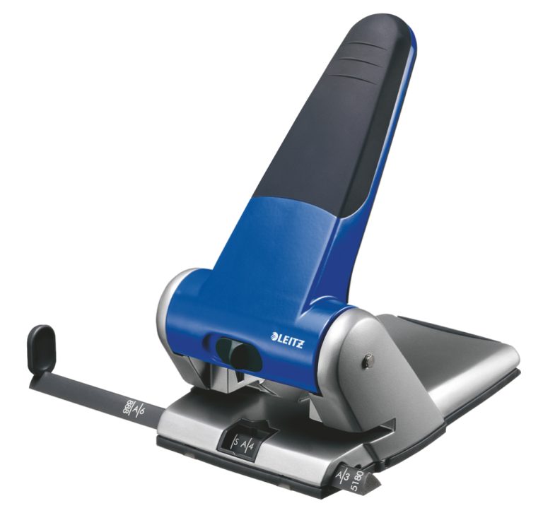 Perforator 65 Coli Model 5180 Metalic Albastru Leitz