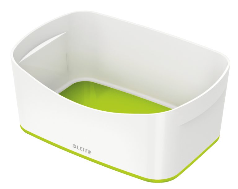 Tavita Depozitare Alb/Verde Mybox Leitz