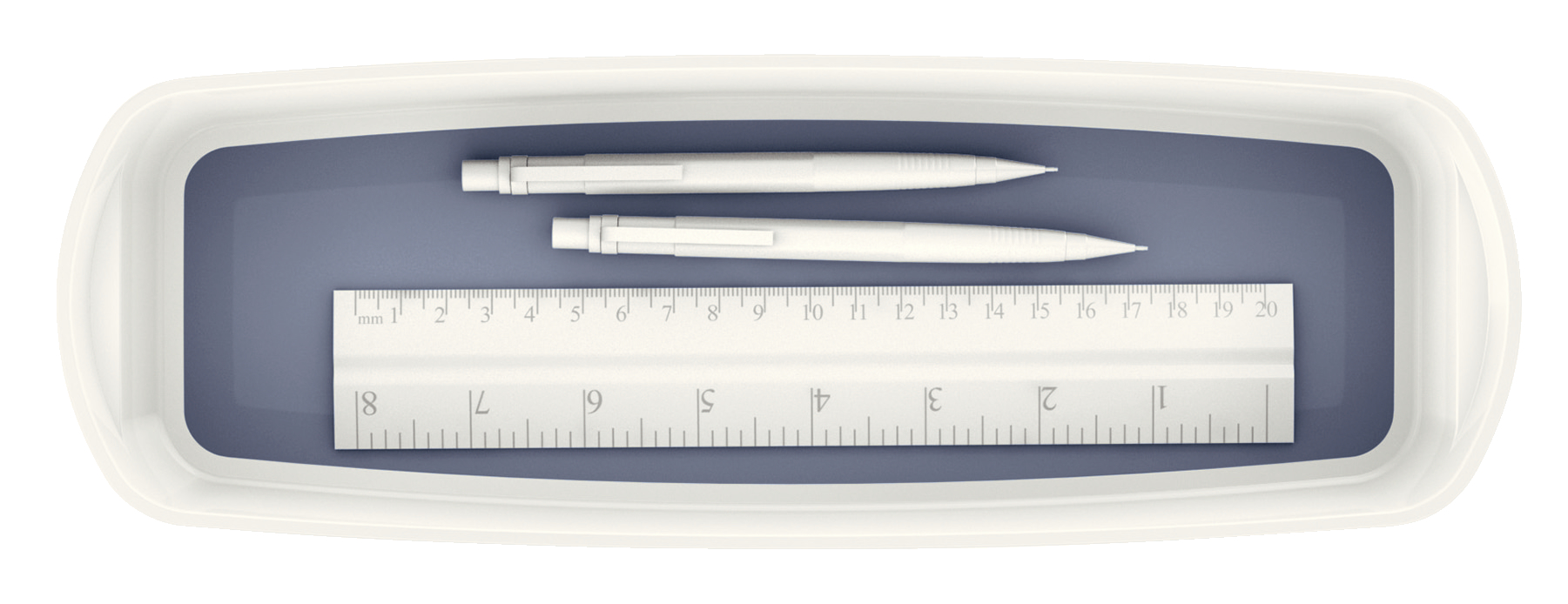 Tavita Organizer Lunga Alb/Gri Mybox Leitz