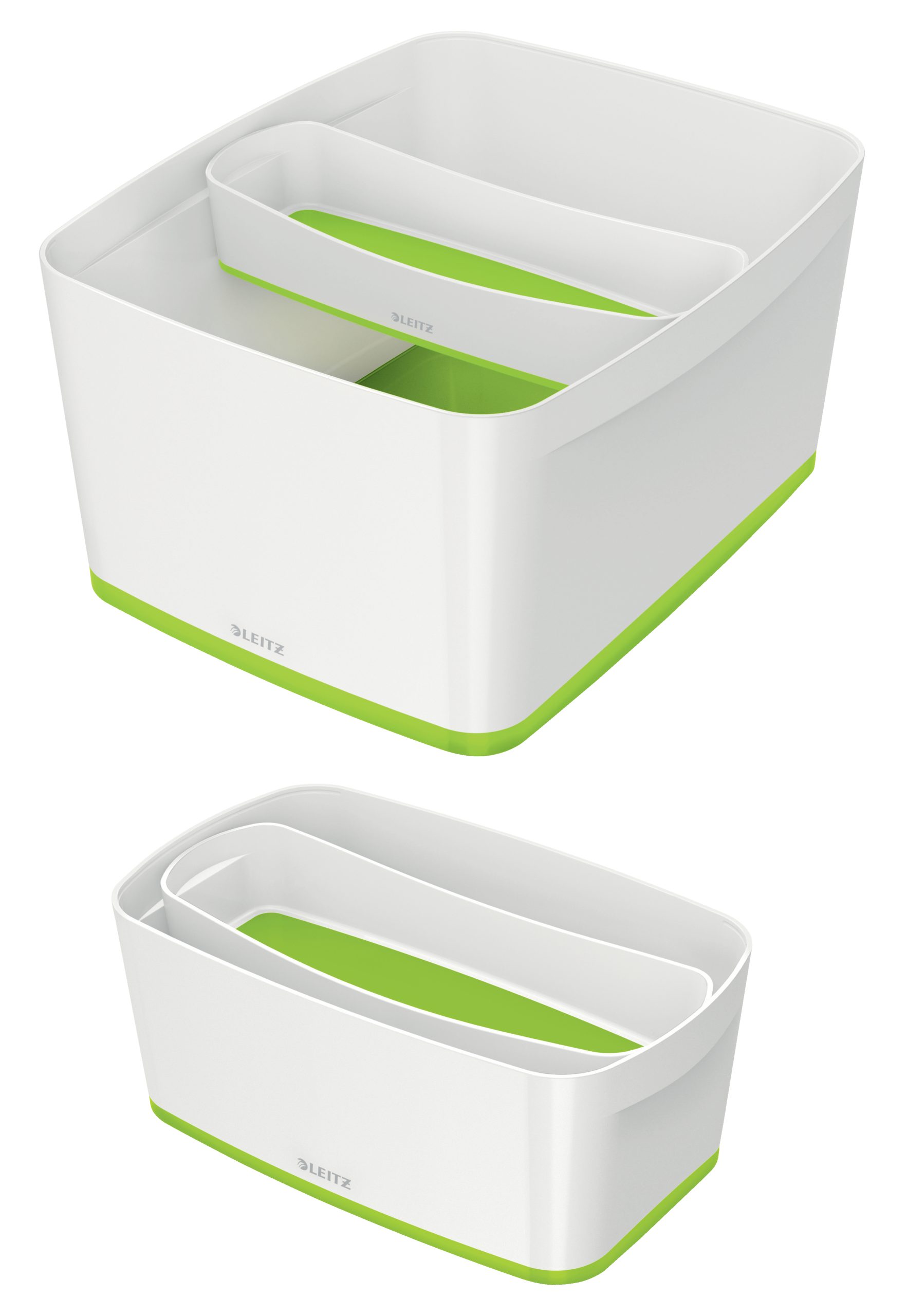 Tavita Organizer Lunga Alb/Verde Mybox Leitz