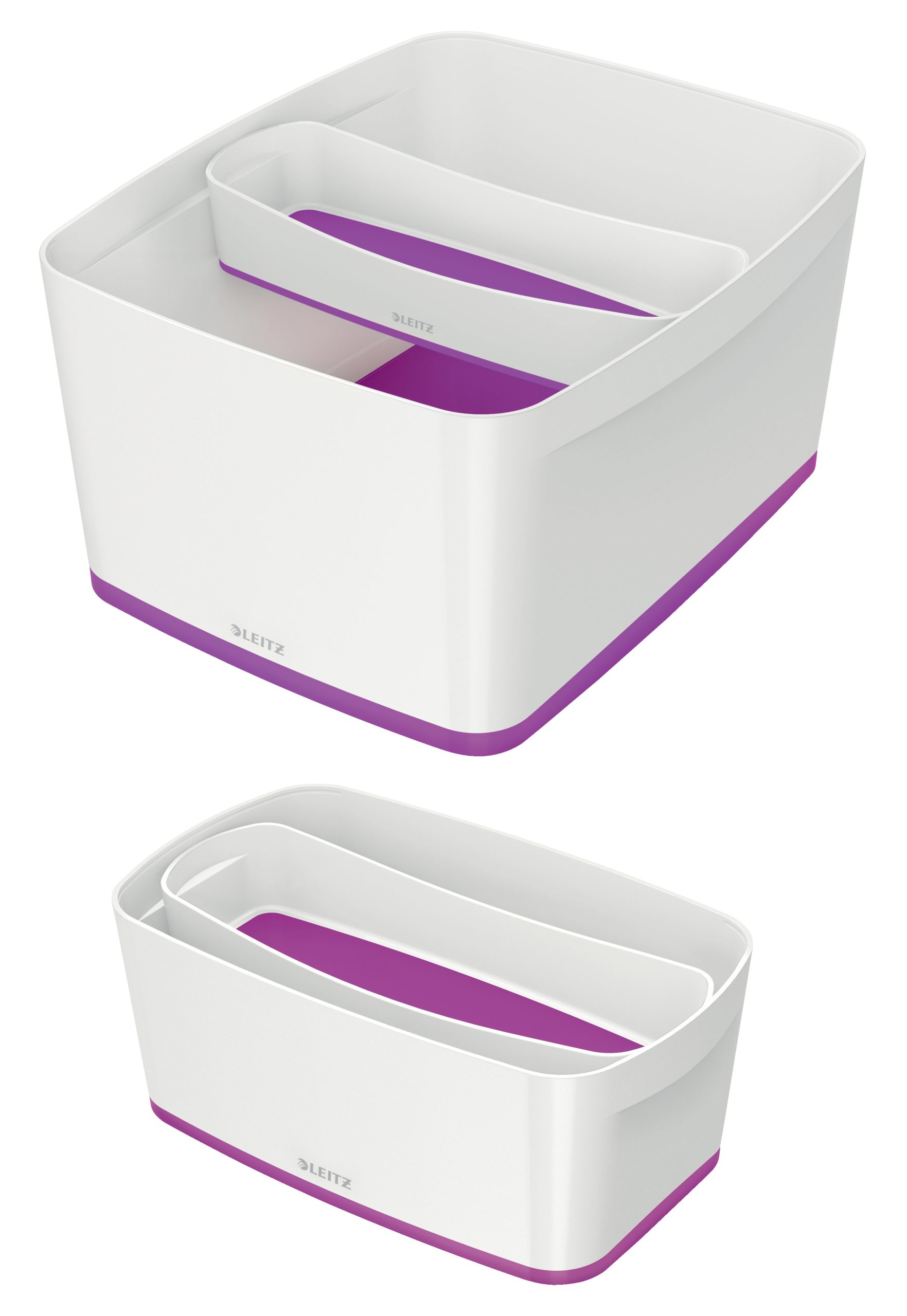 Tavita Organizer Lunga Alb/Mov Mybox Leitz
