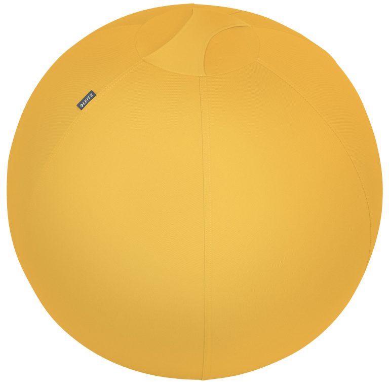 Minge Ergonomica Pt Sezut Sau Fitness Galben Chihlimbar Leitz
