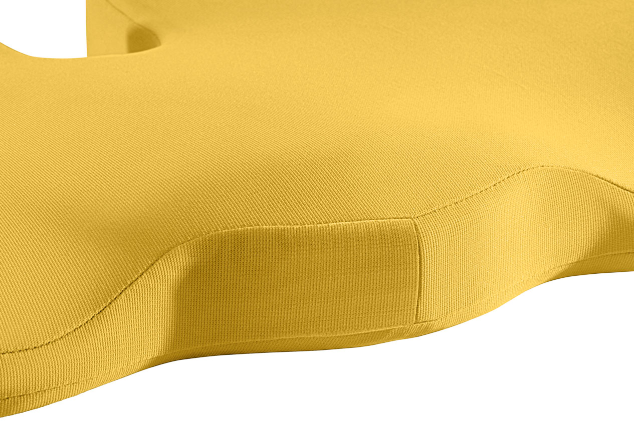 Pernuta Ergonomica Scaun Galben Chihlimbar Cosy Leitz