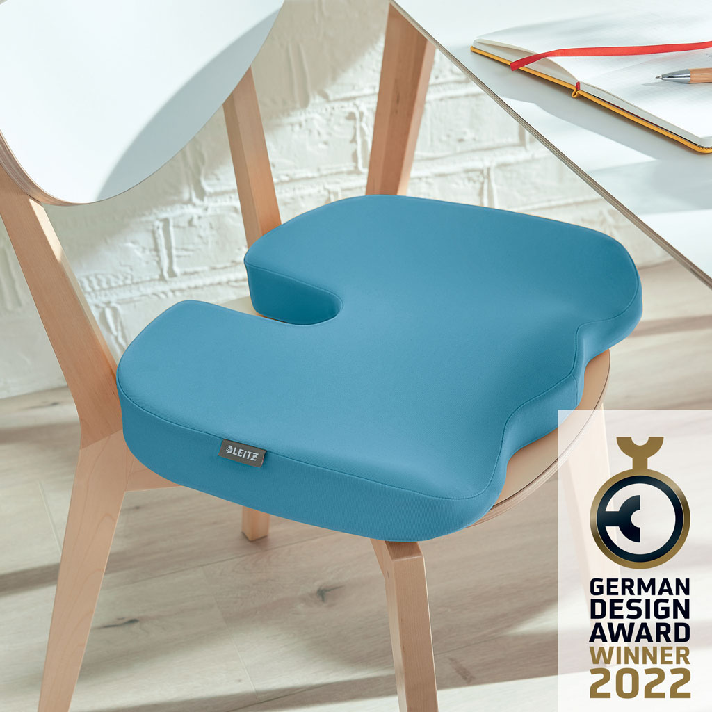 Pernuta Ergonomica Scaun Albastru Celest Cosy Leitz