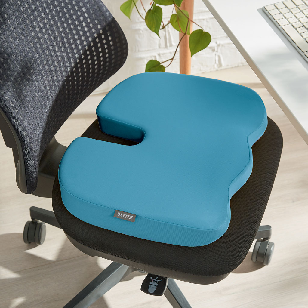 Pernuta Ergonomica Scaun Albastru Celest Cosy Leitz