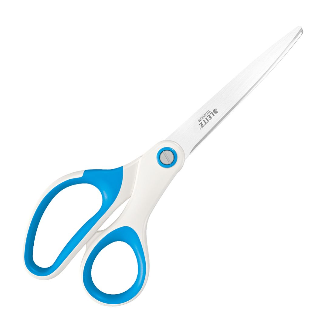 Foarfeca Birou 20.5cm Albastru Metalizat Wow Titanium Leitz