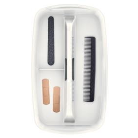 Tavita Organizer Alba Mica Cu Maner Mybox Leitz