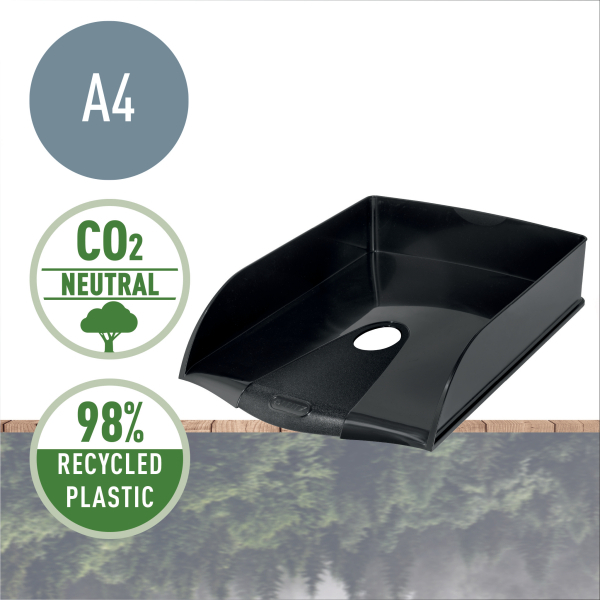 Tavita Documente Neagra Recycle Leitz