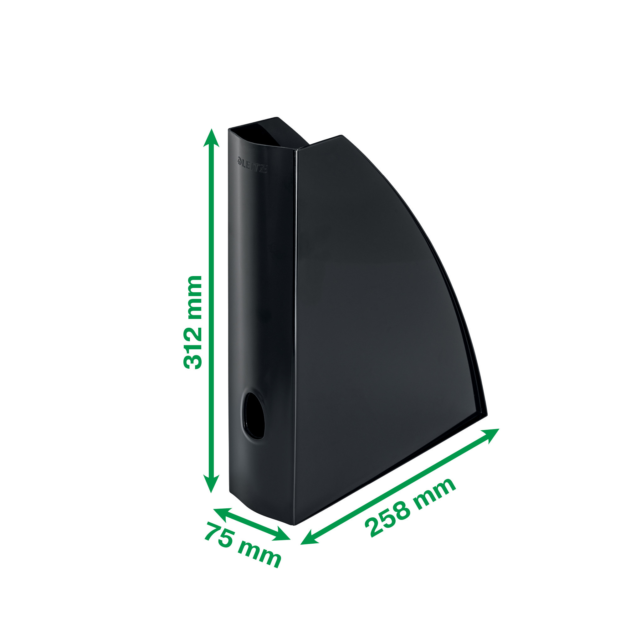Suport Documente Plastic Negru Recycle Leitz
