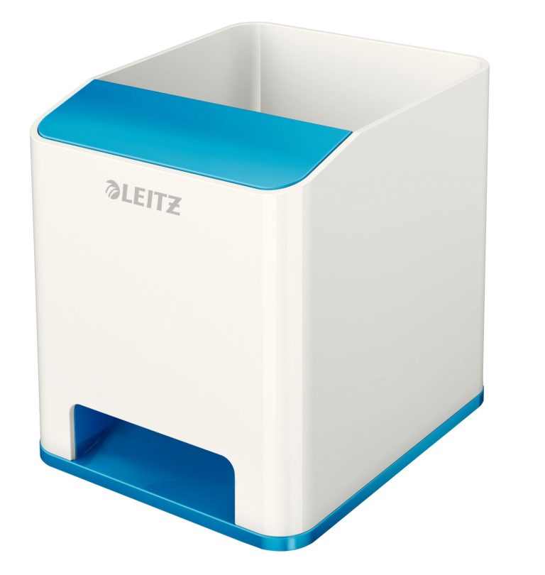 Suport Instrumente Scris Amplif Sunet Albastru Metalizat Leitz