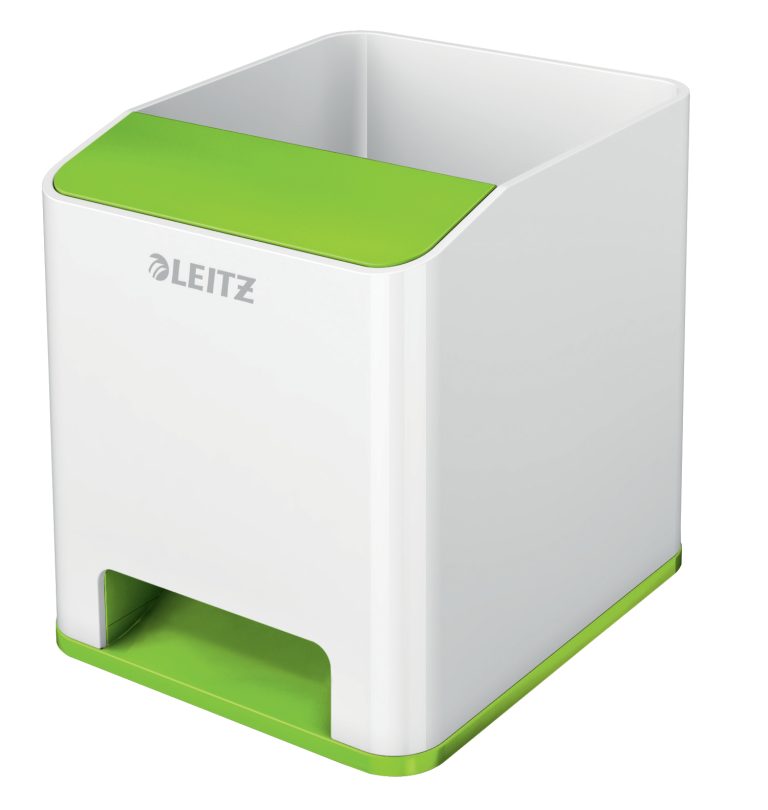 Suport Instrumente Scris Amplif Sunet Verde/Alb Wow Leitz