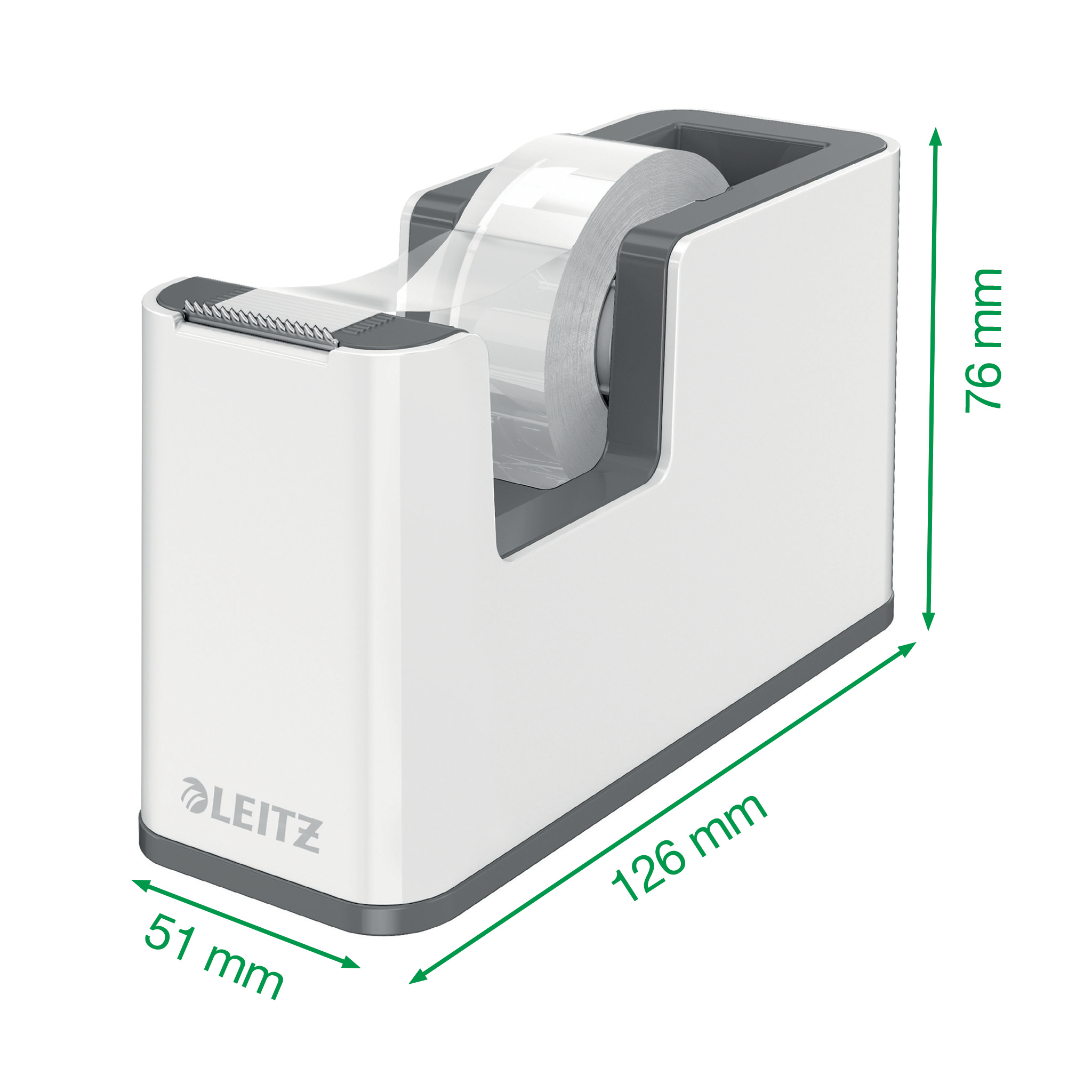 Dispenser Banda Adeziva 19mm X 33 M Rosu/Alb Wow Leitz