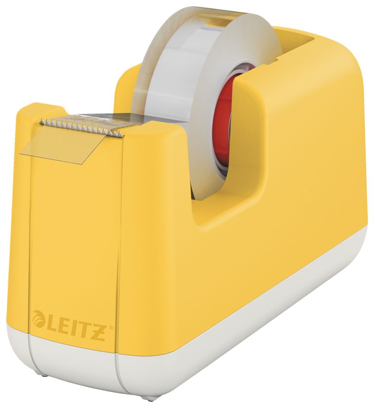Dispenser Banda Adeziva 19mm X 33 M Galben Chihlimbar Cosy Leitz