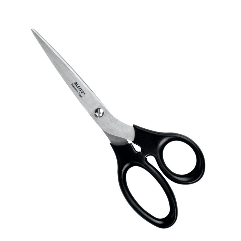 Foarfeca Birou 20cm Neagra Otel Inoxidabil Leitz