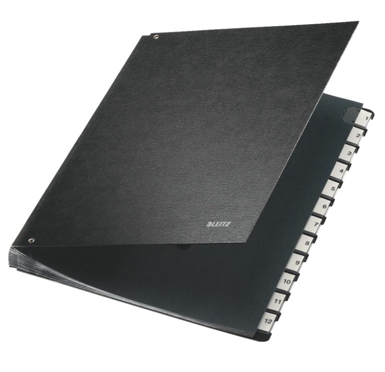 Mapa Semnaturi 1-12 Neagra Leitz