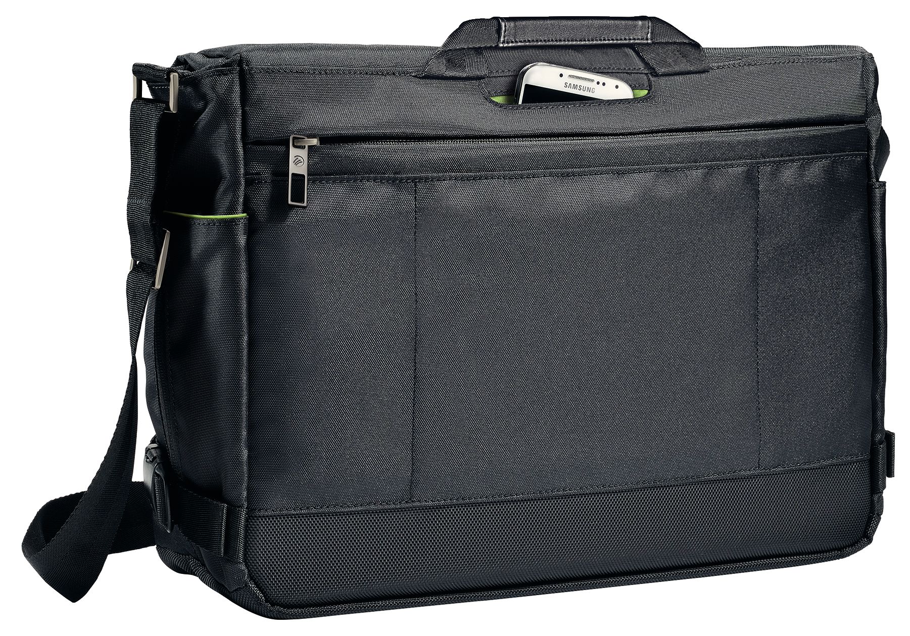 Geanta De Umar Comp Laptop 15.6'' Neagra Messenger Leitz