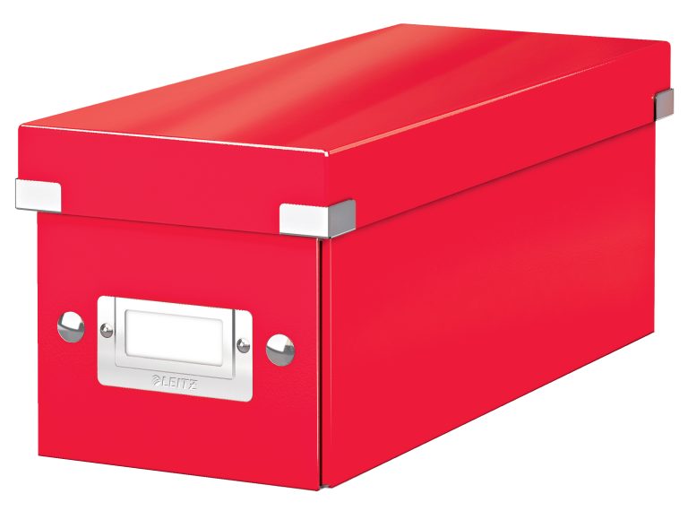 Cutie Pentru Cd-Uri Rosie Click&Store Leitz