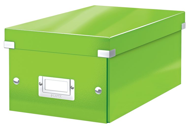Cutie Pentru Dvd-Uri Verde Click&Store Leitz